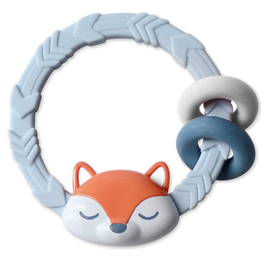 Itzy Ritzy Silicone Fox Teether Rattles
