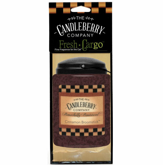 Candleberry Cinnamon Broomstick Car Freshener