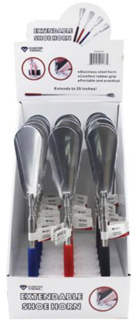 EXTENDABLE SHOE HORN -ASSORTED COLORS