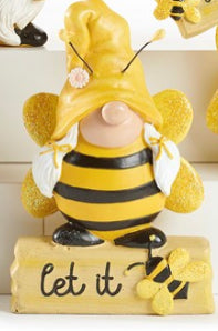 Bee Gnome Figure