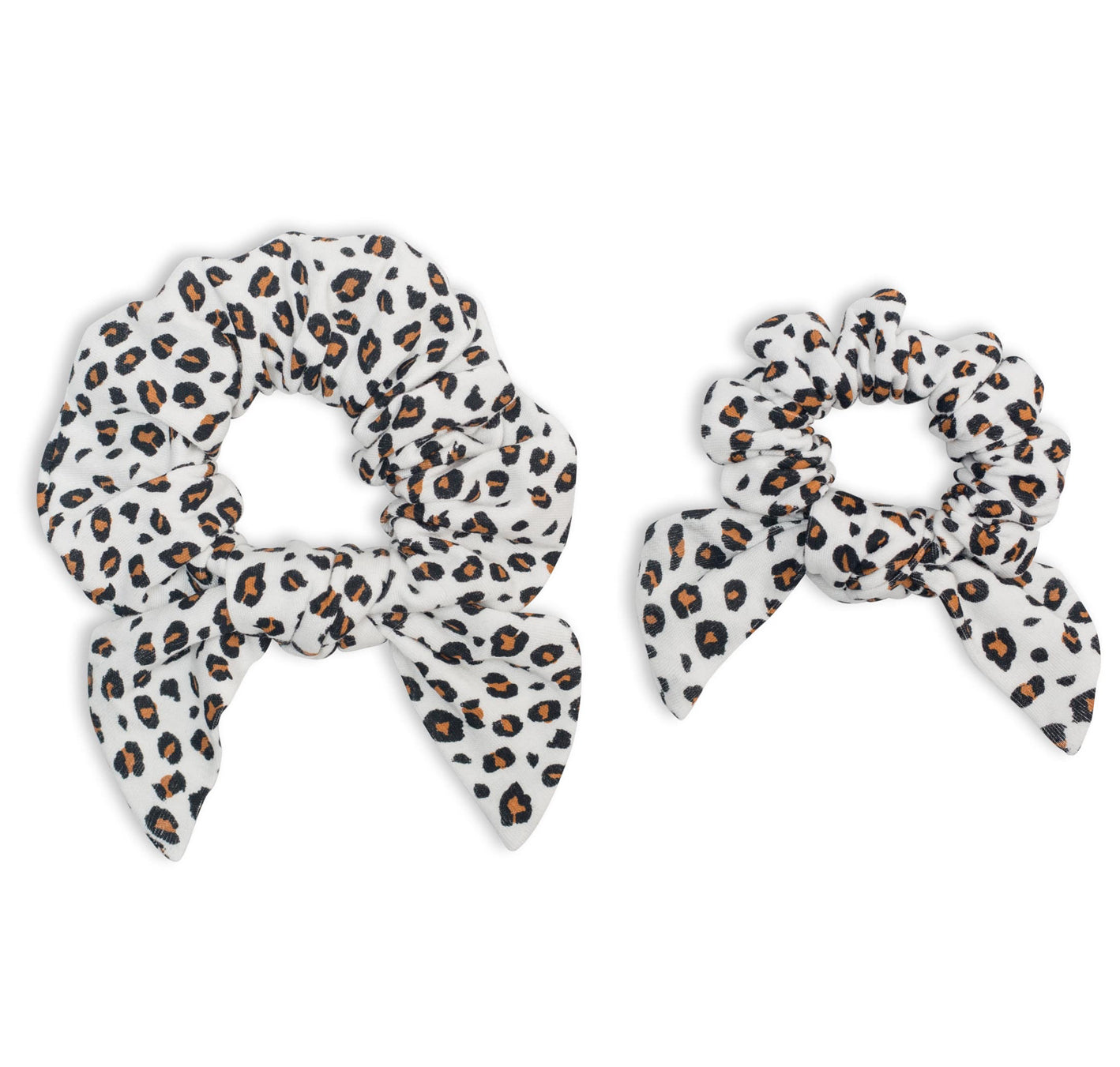 Mommy & Me - Leopard Scrunchies