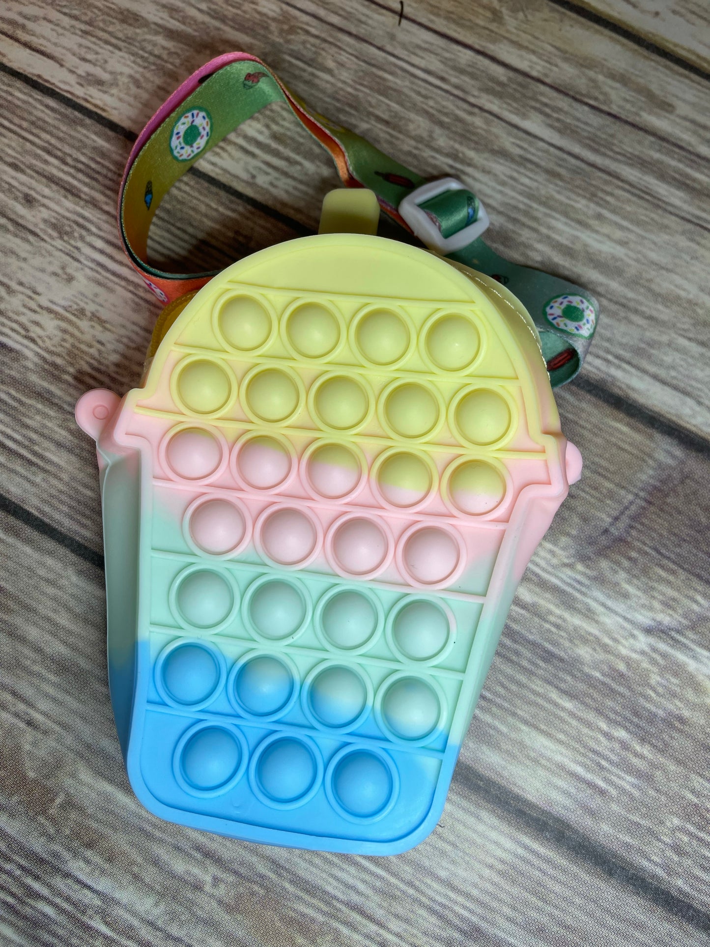 Drink Cup Pop It Cross Body Bag