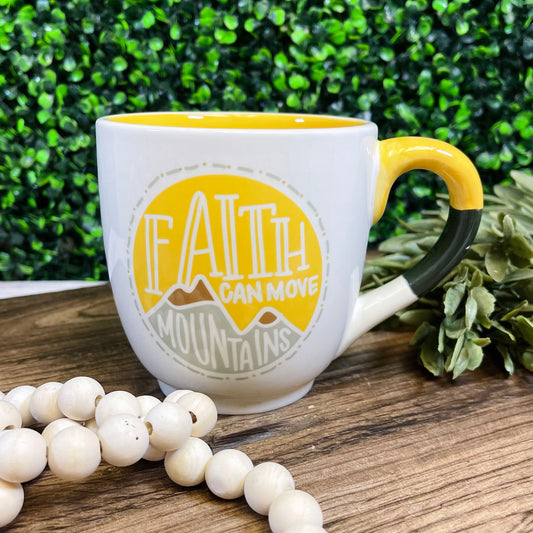Faith Can Move Mountains Mug
