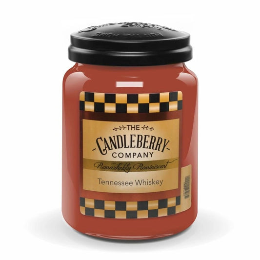 Candleberry Tennessee Whiskey Large Jar Candle