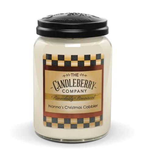 Candleberry Nana’s Christmas Cobbler Large Jar Candle