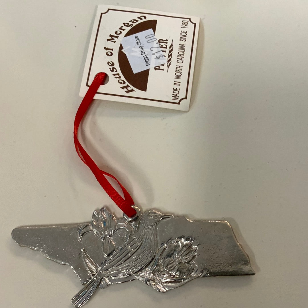 HANDMADE STATE SYMBOL CHRISTMAS ORNAMENT