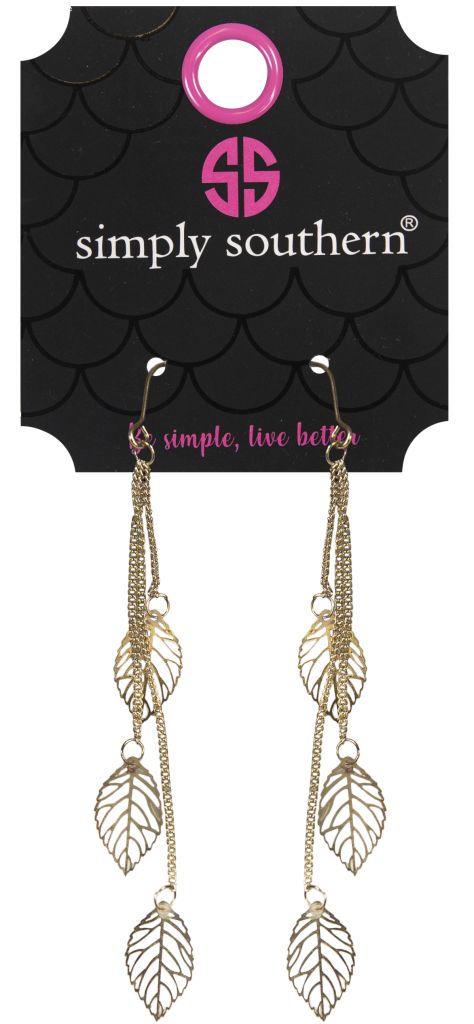 Simply Southern Leaf Earrings