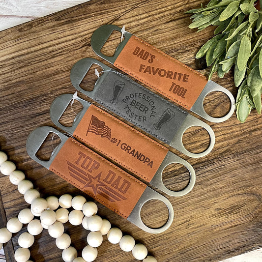 Men’s Simply Southern Leather Bottle Opener