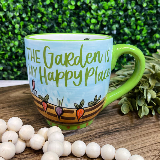 The Garden is my Happy Place Mug