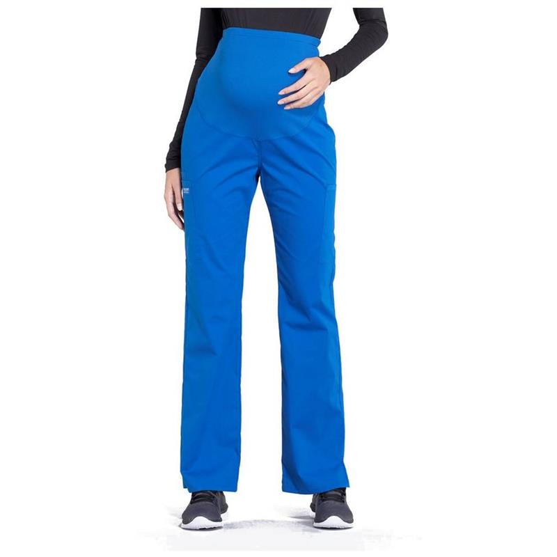 Women’s Cherokee Workwear Professionals Maternity Pull-on - Royal Blue