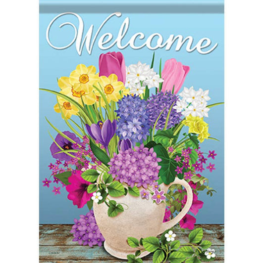 “Fresh Cut Flowers” Dura Soft Garden Flag