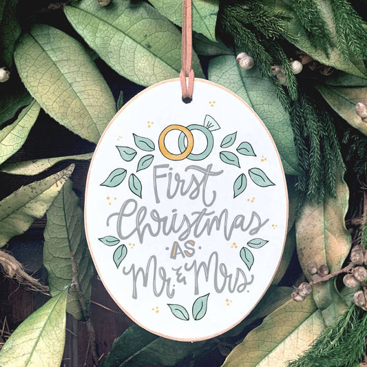 First Christmas Wedding Gift Ornament