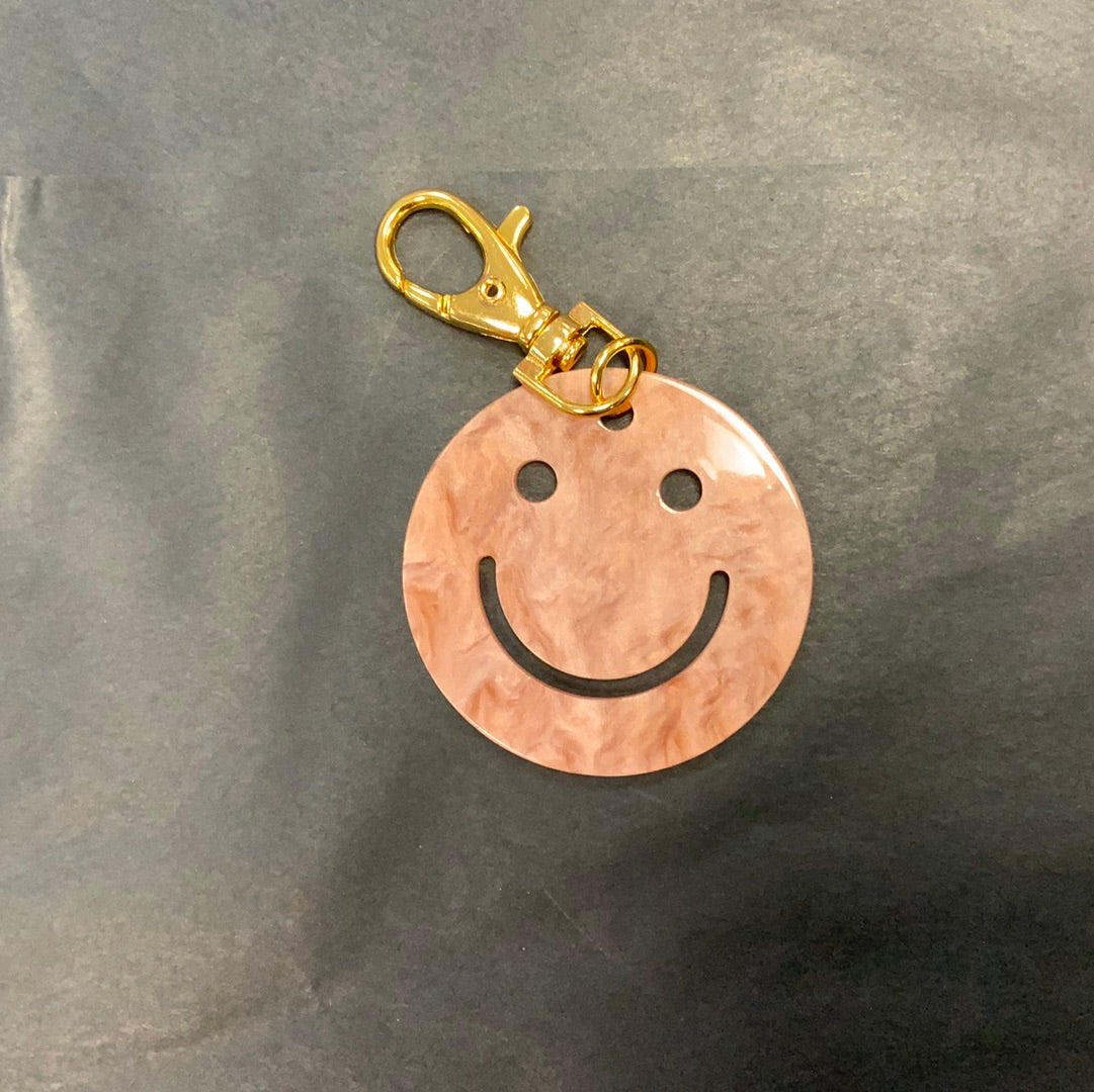 Smiley Face Keychain