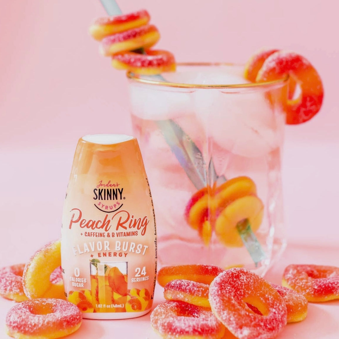 Sugar Free Peach Ring
+ Energy Flavor Burst