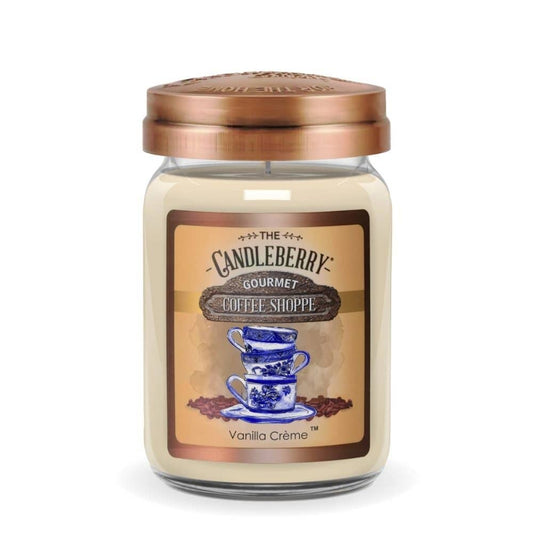 Coffee Shoppe Vanilla Creme Large Jar Candle