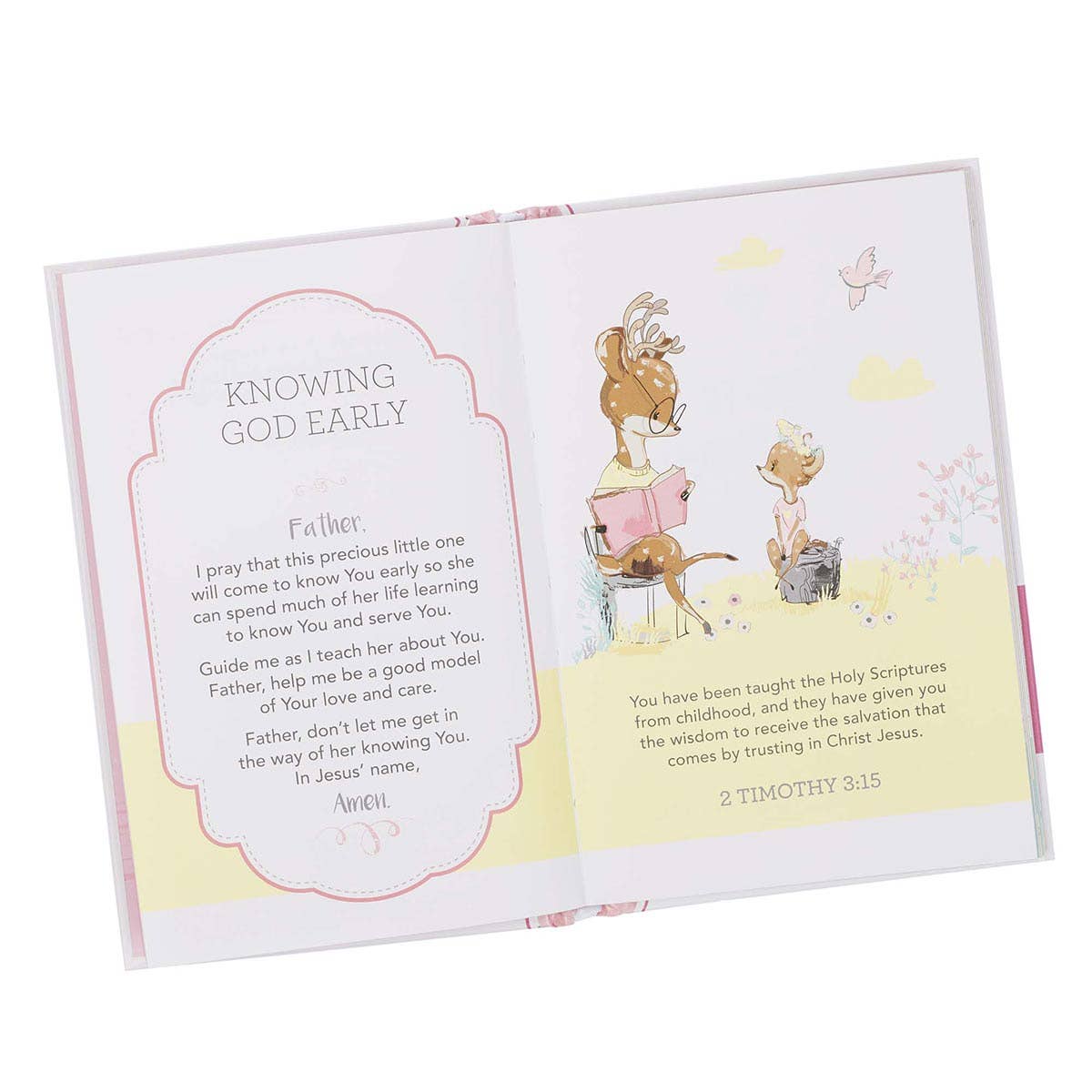 Prayers for My Baby Girl Padded Hardcover Book