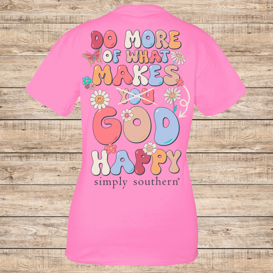 Simply Southern Retro Floral Do More T-Shirt