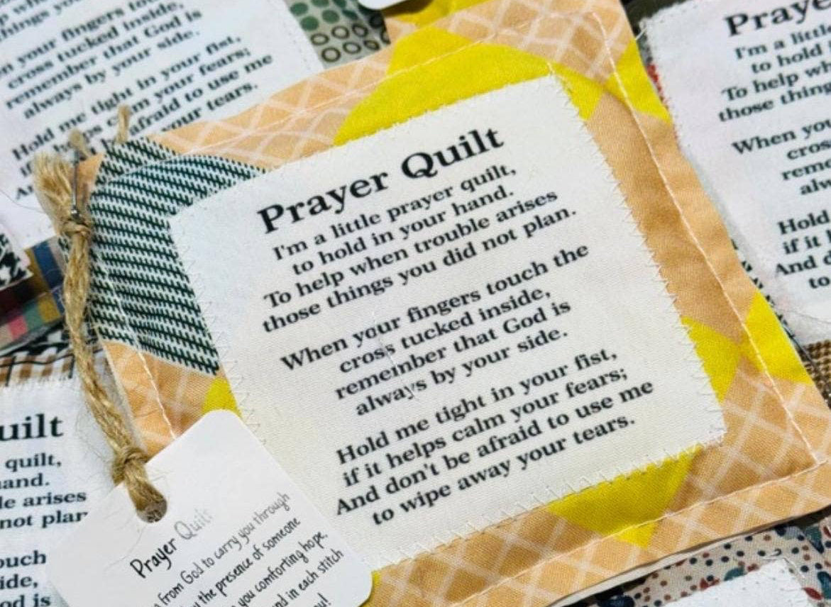 Pocket Prayer Quilt Square