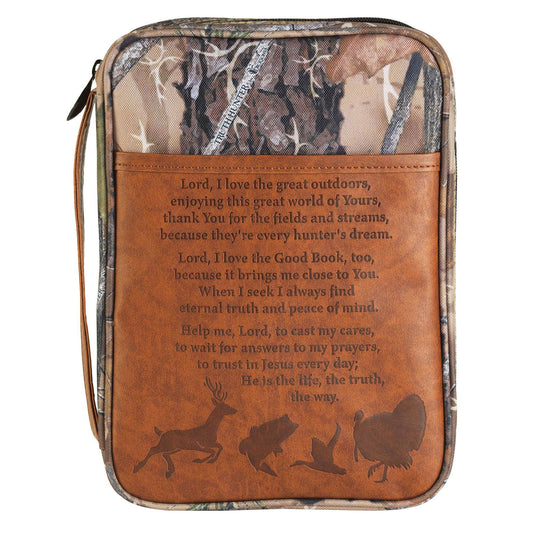 Hunter's Prayer Camo Bible Cover Large