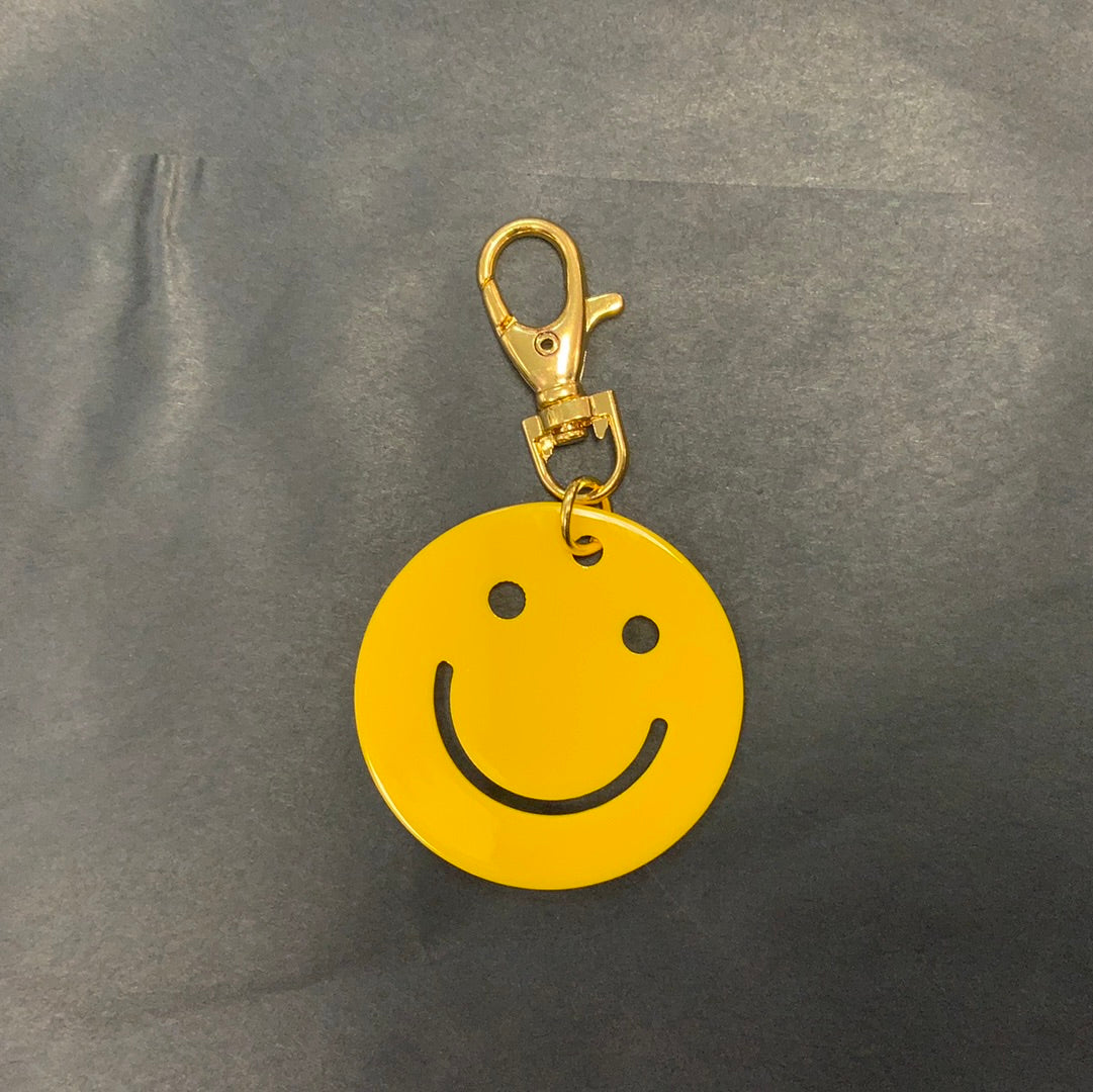 Smiley Face Keychain