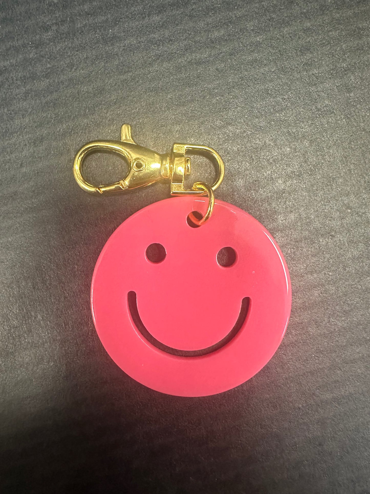 Smiley Face Keychain