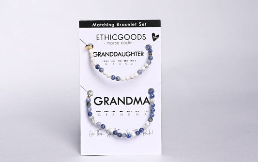 Morse Code Matching Set | GRANDMA & MINI GRANDDAUGHTER