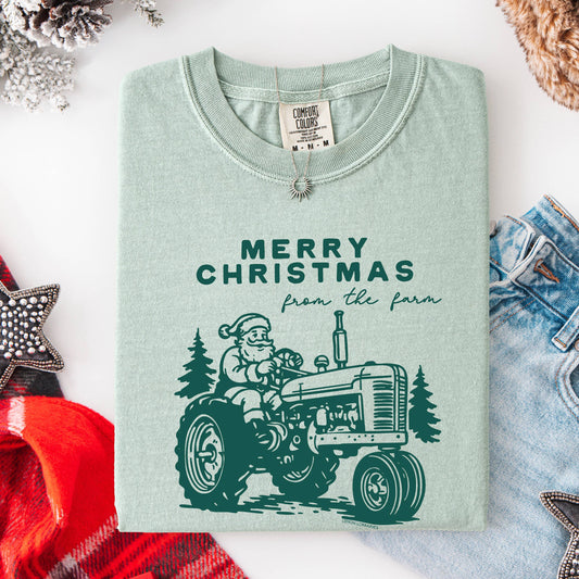 Merry Christmas from the Farm Graphic Tee