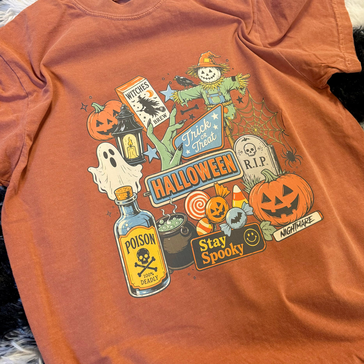 Stay Spooky Halloween Graphic Tee
