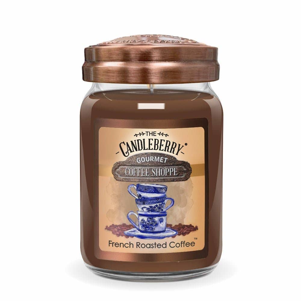 Coffee Shoppe French Roasted Coffee Large Jar Candle - Spring