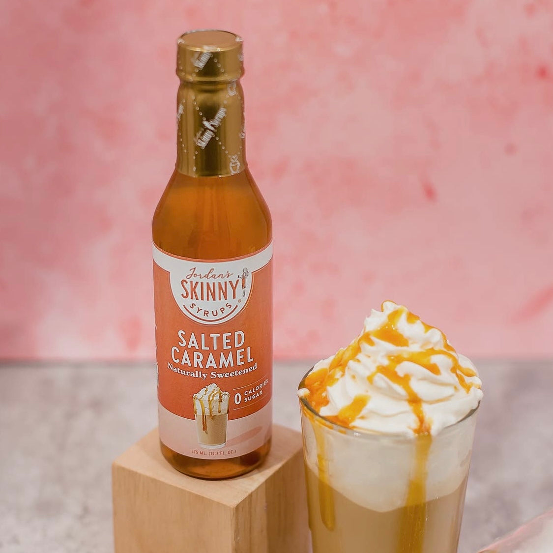 Naturally Sweetened Salted Caramel Syrup