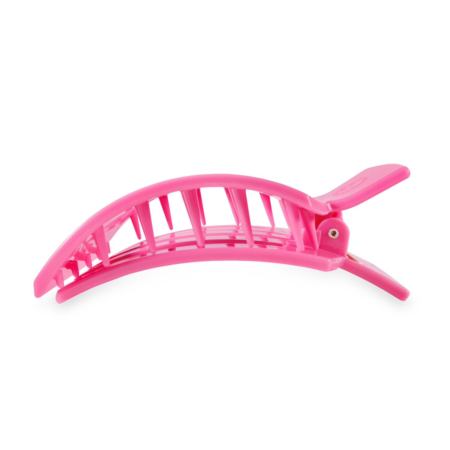 Paradise Pink Large Flat Square Hair Clip