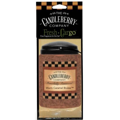 Warm Caramel Brulee "Fresh Cargo" Scent for the Car