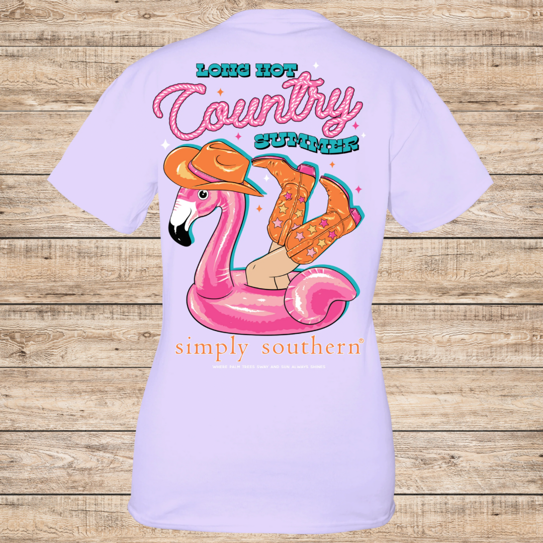 Simply Southern Long Hot Country Summer T-Shirt