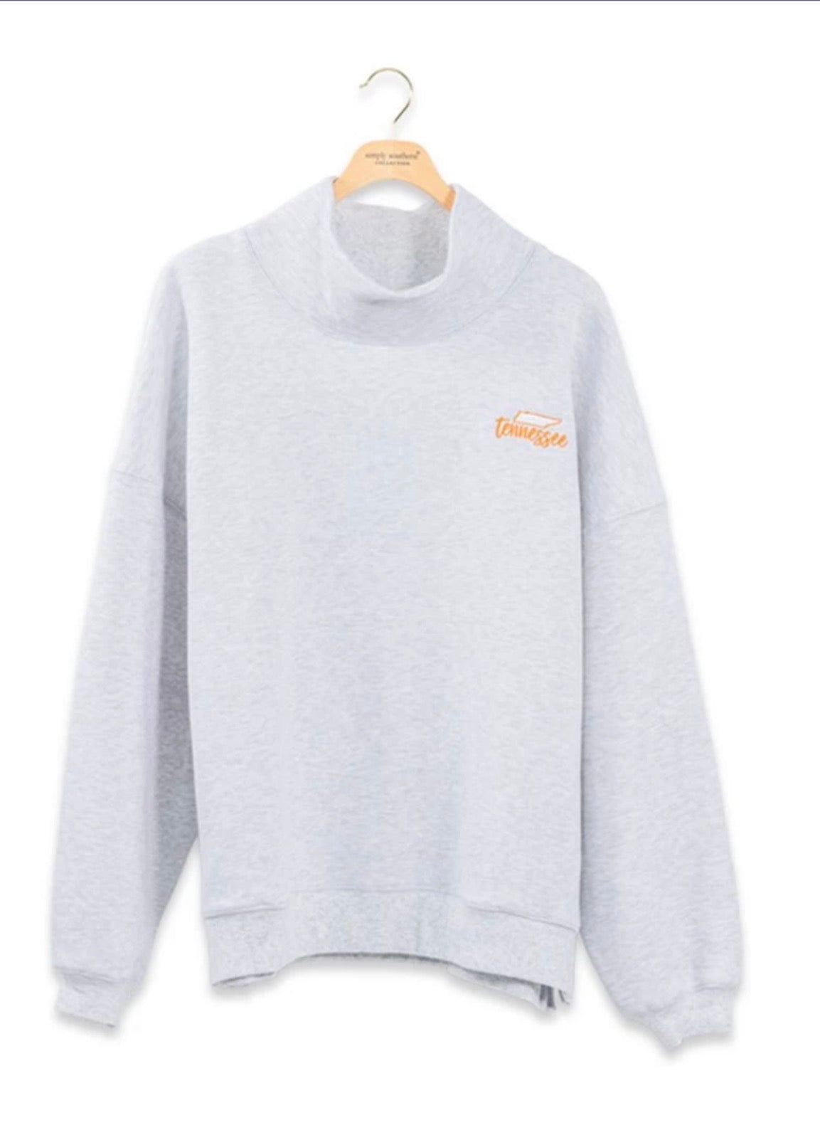 Simply Southern Mock Neck Tennessee One Size Pullover