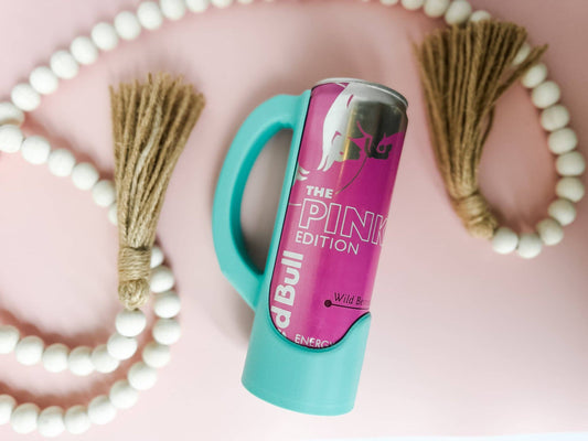 Teal Slim Can Holder