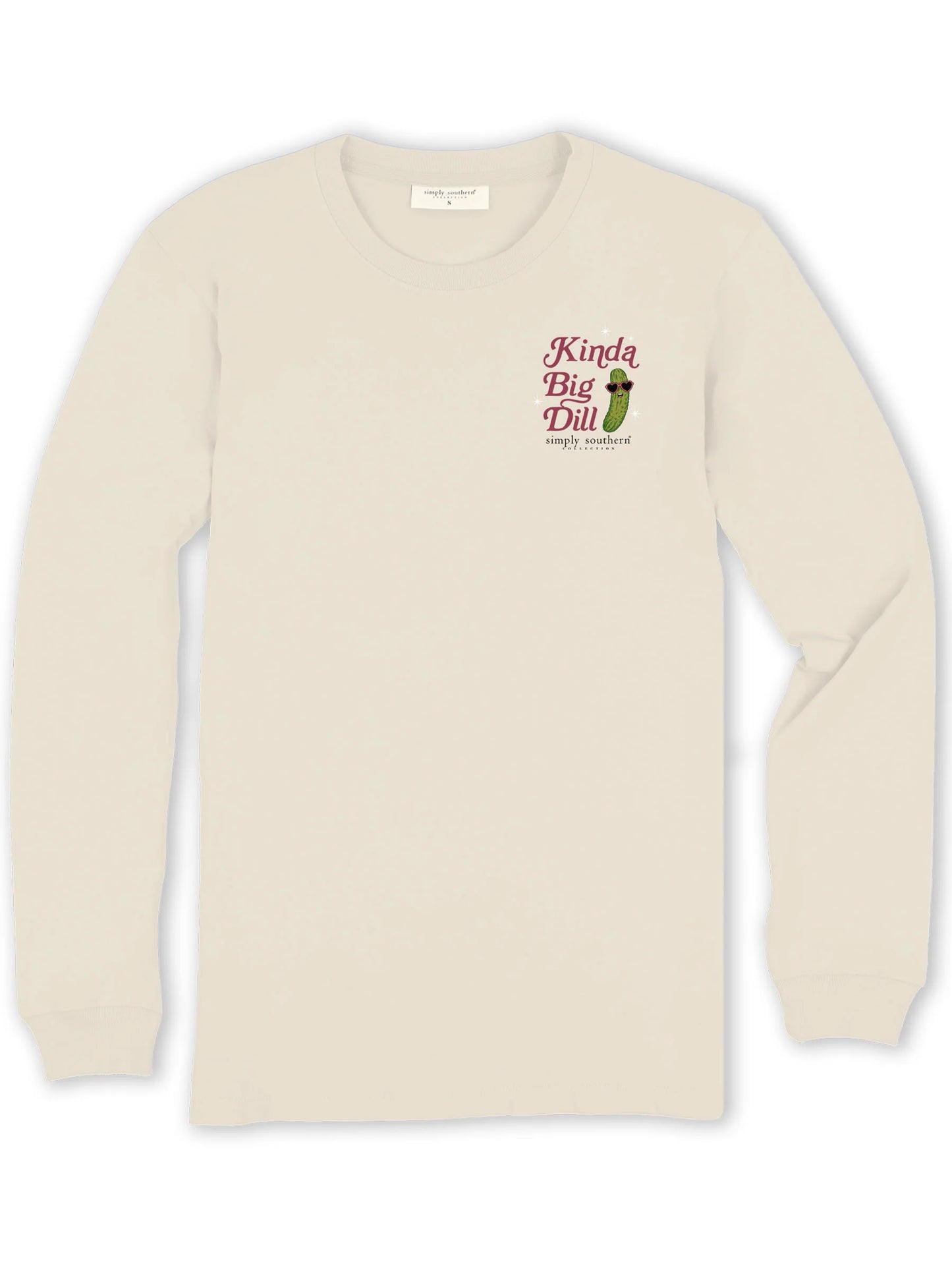 Simply Southern Kinda A Big Dill Long Sleeve Shirt