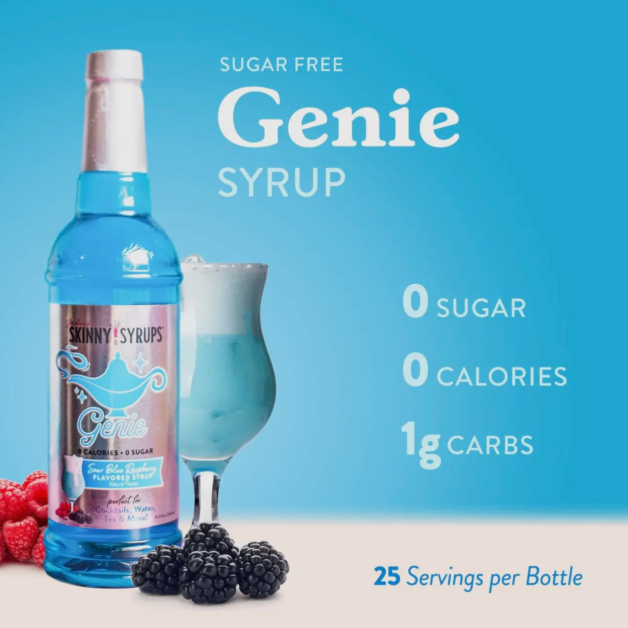 Sugar Free Sour Genie Syrup