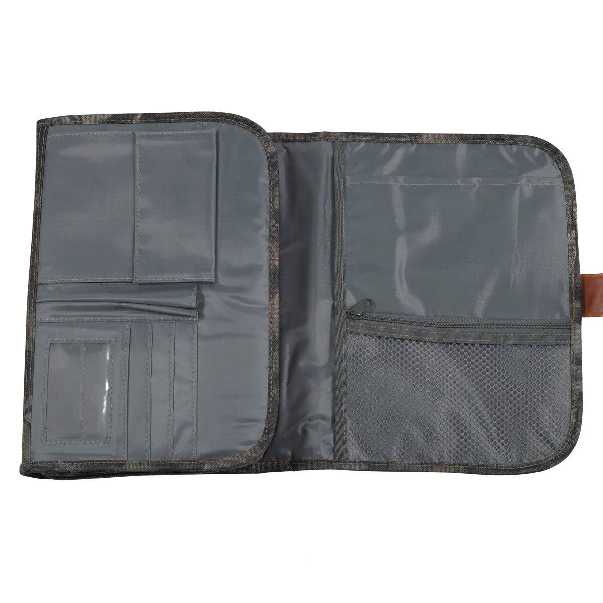 Tri-fold Camouflage Way Truth Life: Large Bible Cover Organizer