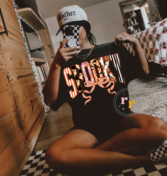 Spooky Black Graphic Tee