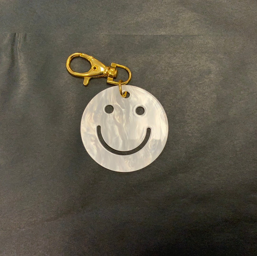 Smiley Face Keychain