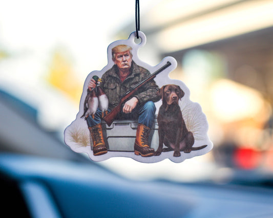 Trump Hunt Air Freshener