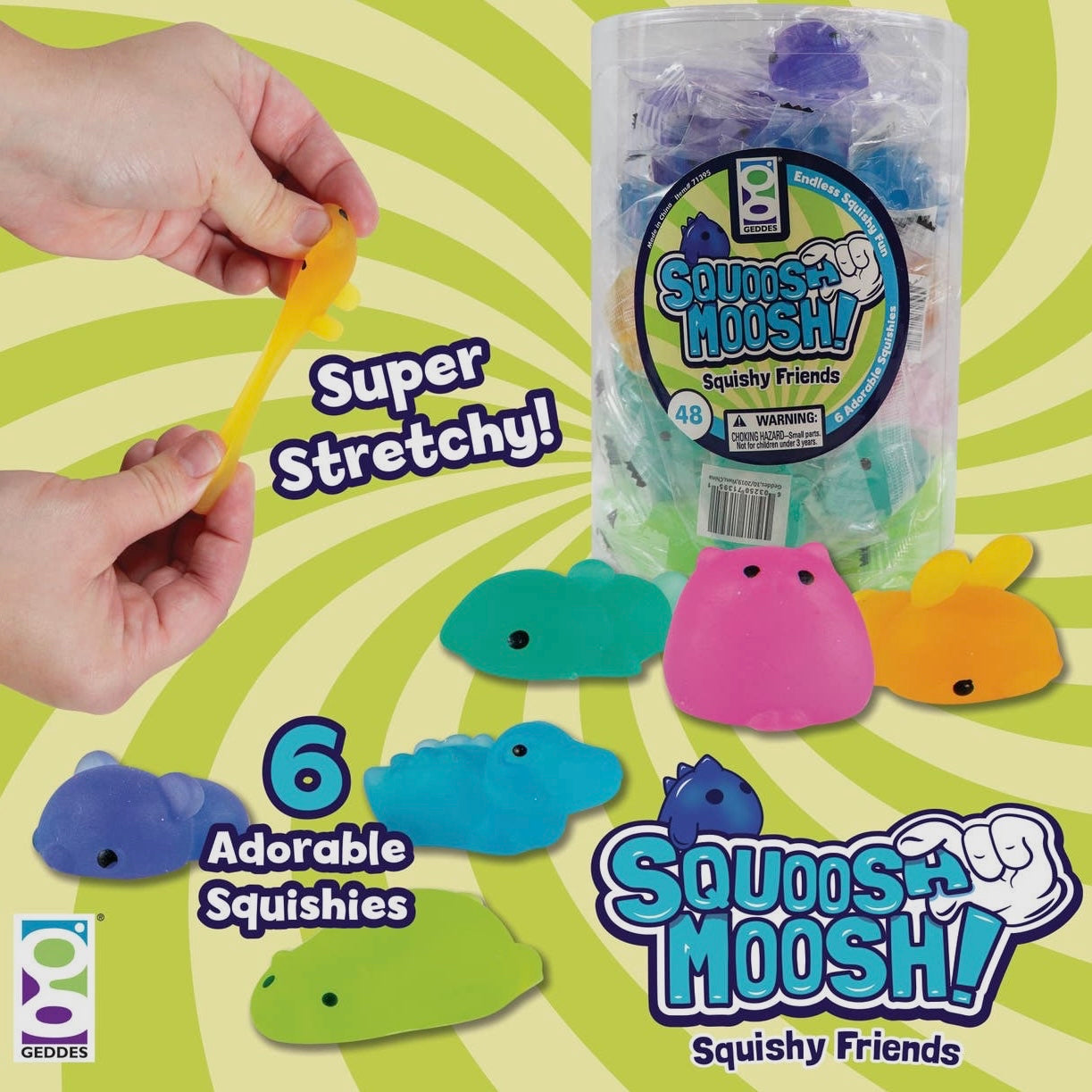 Squoosh Moosh Squishy Friends Toy