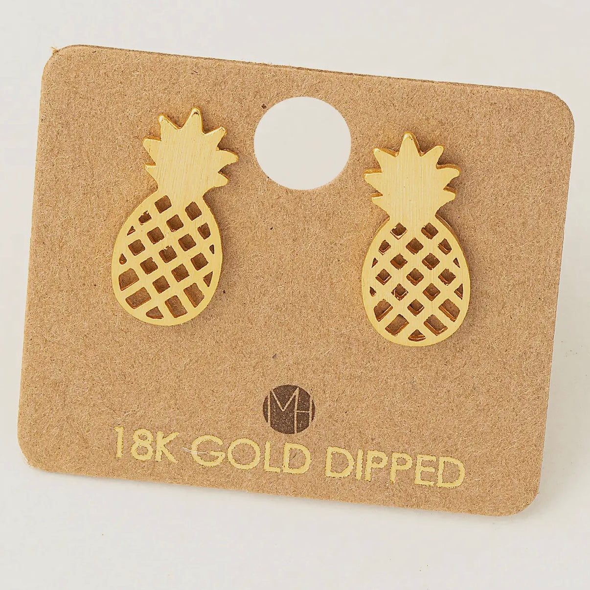 Pineapple Stud Earrings