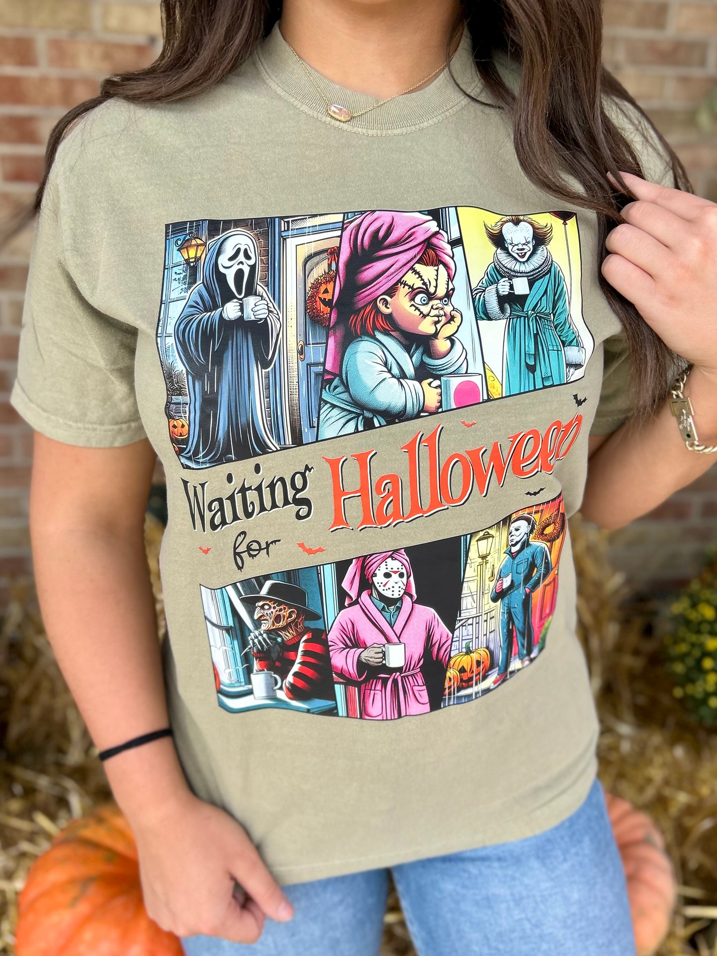 Waiting For Halloween Graphic Tee