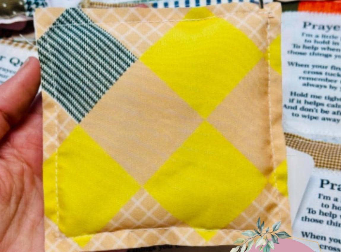 Pocket Prayer Quilt Square
