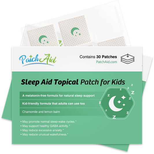 Sleep Aid Topical Patch for Kids - Melatonin-Free Sleep Aid: 1-Pack