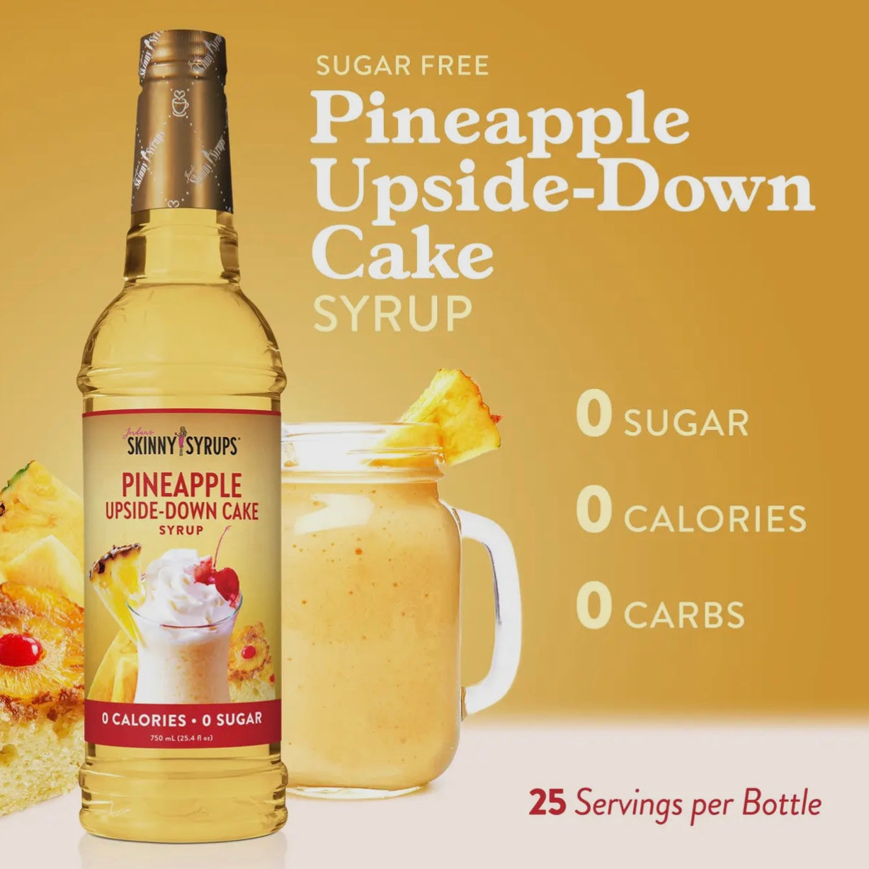 Sugar Free Pineapple Upside Down Cake Syrup