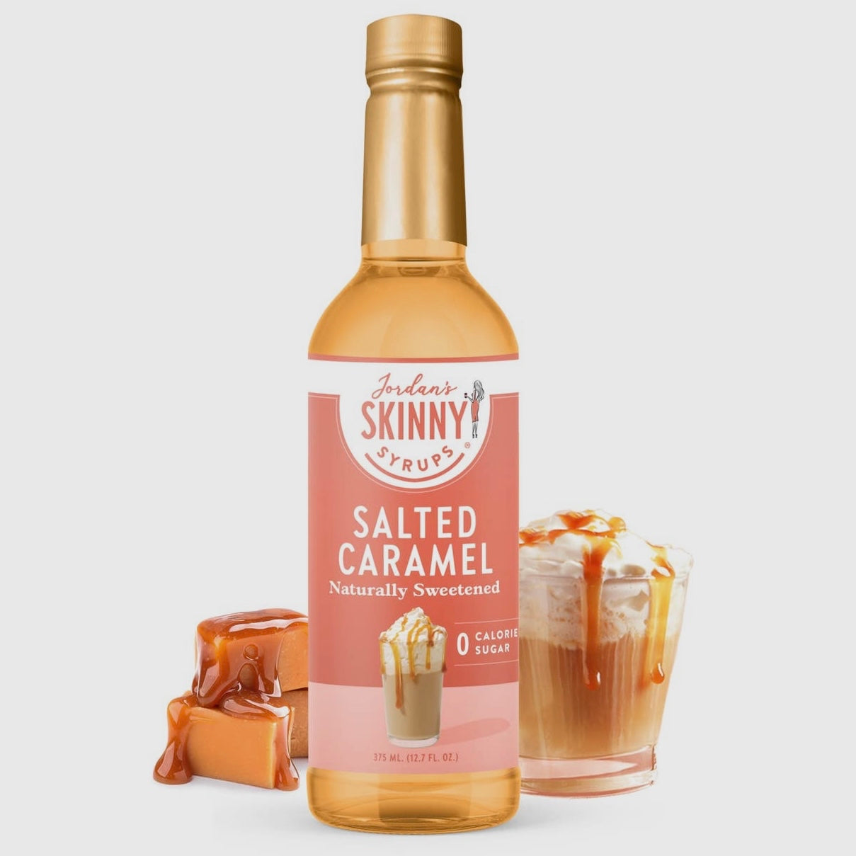 Naturally Sweetened Salted Caramel Syrup