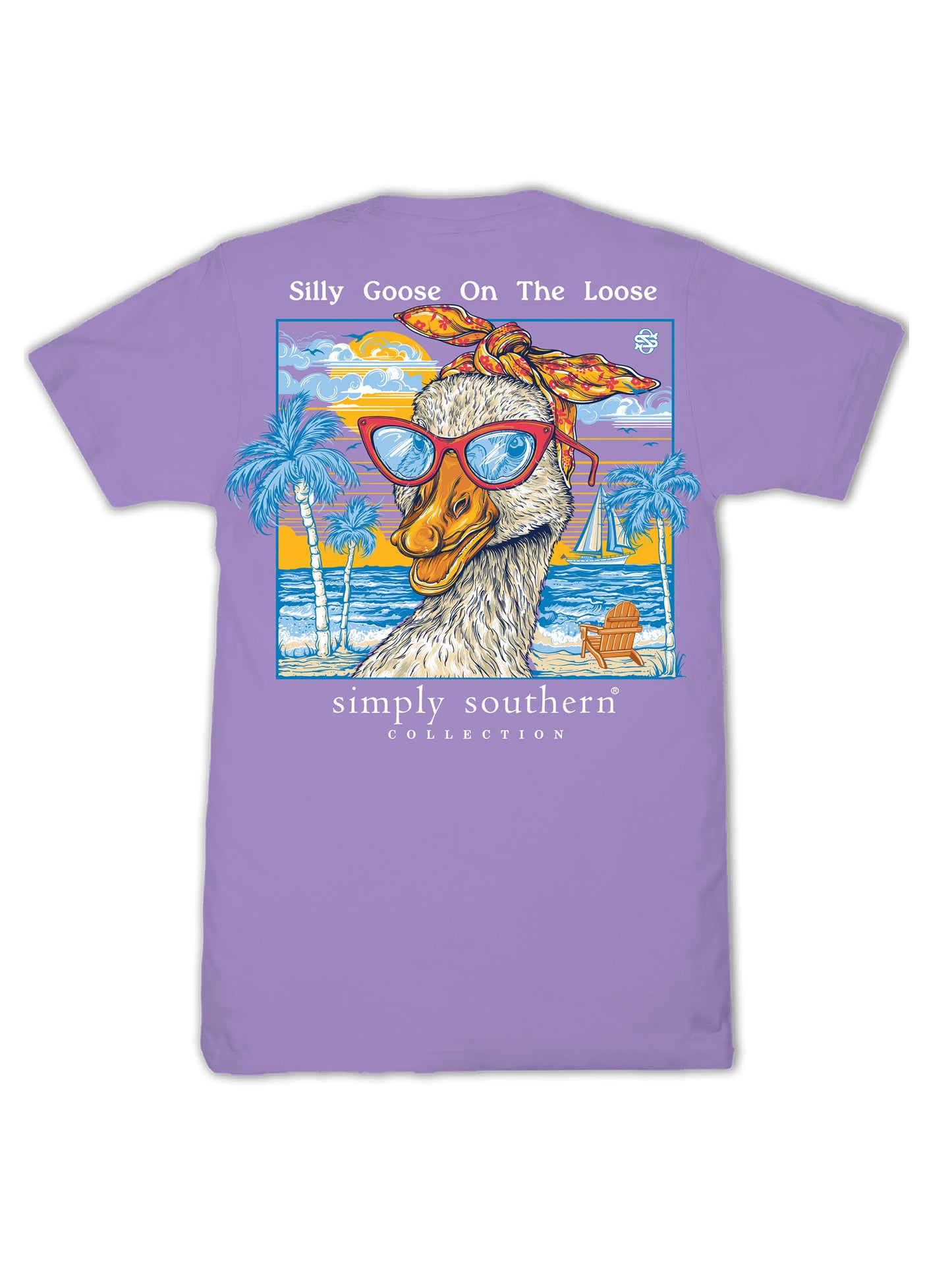 Simply Southern Silly Goose Short Sleeve Shirt