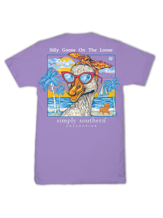 Simply Southern Silly Goose Short Sleeve Shirt